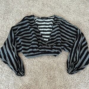 Batwing style blouse